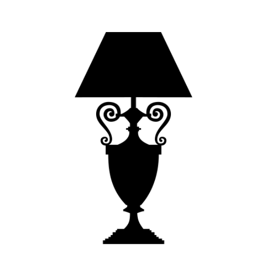 Picture of Lamp 36 (Wall Decor: Lamp Silhouette)