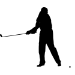 Picture of Golfer  4 (Golf Decor: Silhouette Decals)