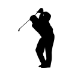 Picture of Golfer  7 (Golf Decor: Silhouette Decals)