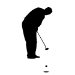 Picture of  Golfer 15 (Golf Decor: Silhouette Decals)