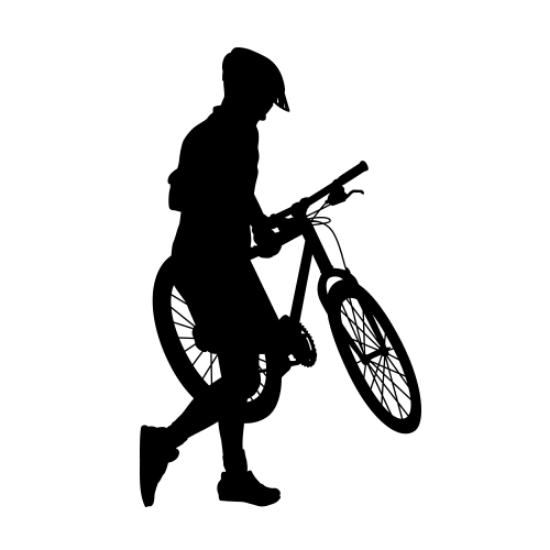 Picture of  Mountain Biking  3 (Sports Decor: Silhouette Decals)