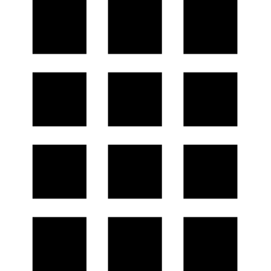Picture of 12 Squares (Vinyl Squares: Decal Decor)