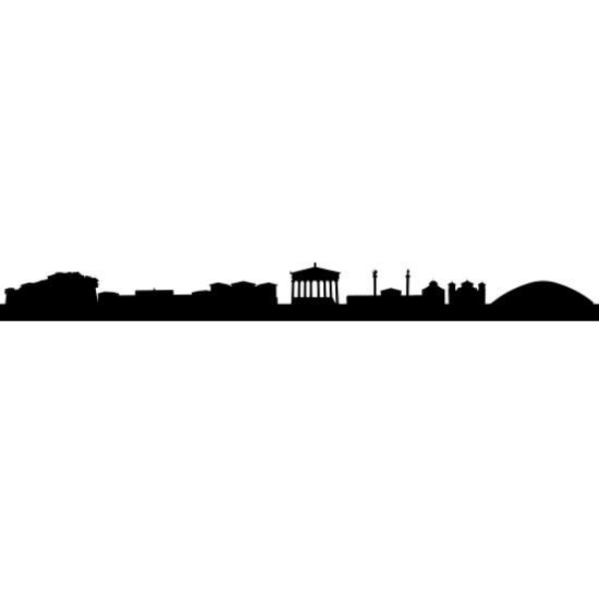 Picture of Athens, Greece City Skyline (Cityscape Decal)