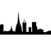 Picture of Barcelona, Spain City Skyline (Cityscape Decal)