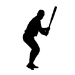 Picture of Baseball Player  6 (Sports Decor: Silhouette Decals)