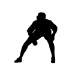 Picture of Baseball Player 16 (Sports Decor: Silhouette Decals)