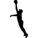 Picture of Baseball Player 28 (Sports Decor: Silhouette Decals)
