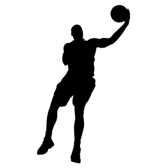 Picture of Basketball Player  8 (Sports Decor: Silhouette Decals)