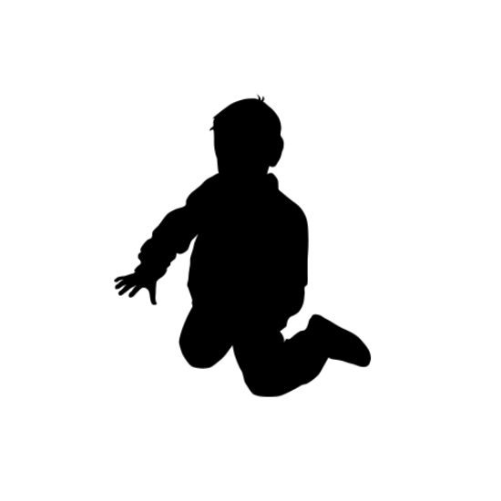 Picture of Boy Playing 11 (Children Silhouette Decals)