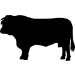 Picture of Bull  8 (Farm Animal Silhouette Decals)