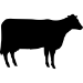 Picture of Cow  6 (Farm Animal Silhouette Decals)
