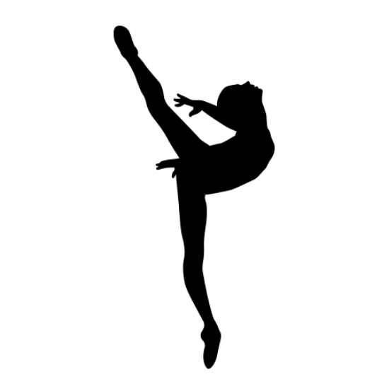 Picture of Dancer  5 (Dance Studio Decor: Wall Silhouettes)