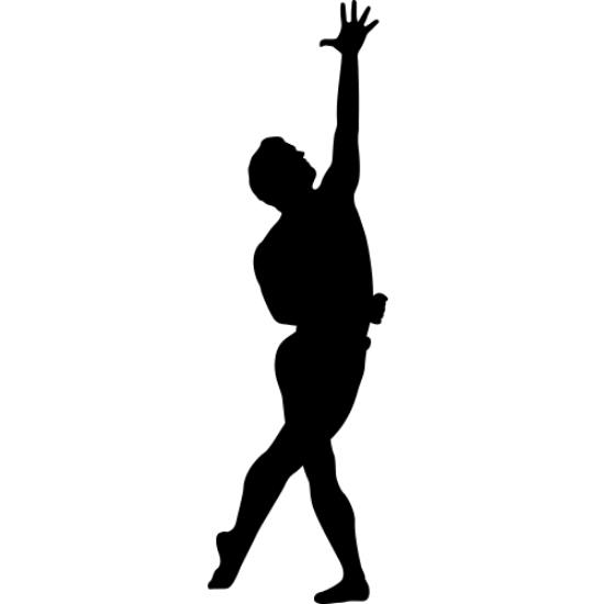 Picture of Dancer  7 (Dance Studio Decor: Wall Silhouettes)