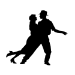 Picture of Dancing Couple 20 (Dance Studio Decor: Wall Silhouettes)
