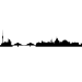 Picture of Dresden, Germany City Skyline (Cityscape Decal)