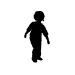Picture of Girl 31 (Children Silhouette Decals)