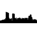 Picture of Grand Rapids, Michigan City Skyline (Cityscape Decal)