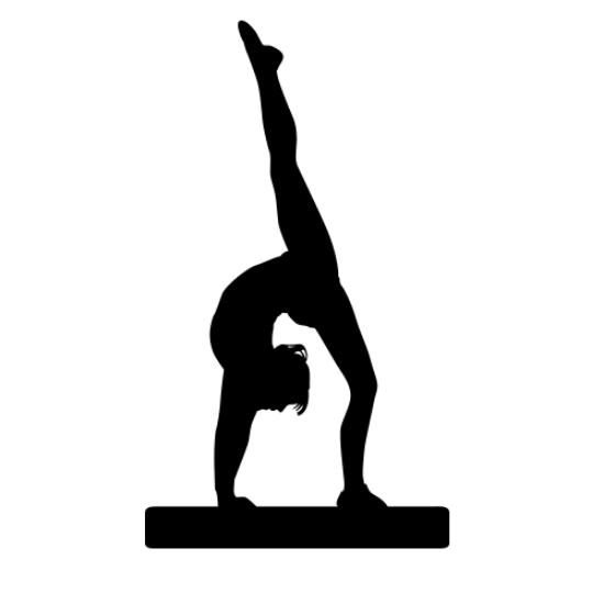 Picture of Gymnast  9 (Sports Decor: Silhouette Decals)