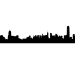 Picture of Hong Kong, China 1 City Skyline (Cityscape Decal)