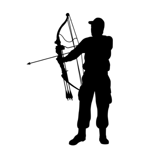 Picture of Hunter (Archer)  5 (Sports Decor: Decals)