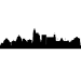 Picture of Jackson, Mississippi City Skyline (Cityscape Decal)