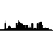 Picture of Jakarta, Indonesia 2 City Skyline (Cityscape Decal)