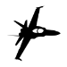 Picture of Fighter Jet 8 (Wall Silhouettes: Decals)