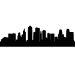 Picture of Kansas City Skyline (Cityscape Decal)