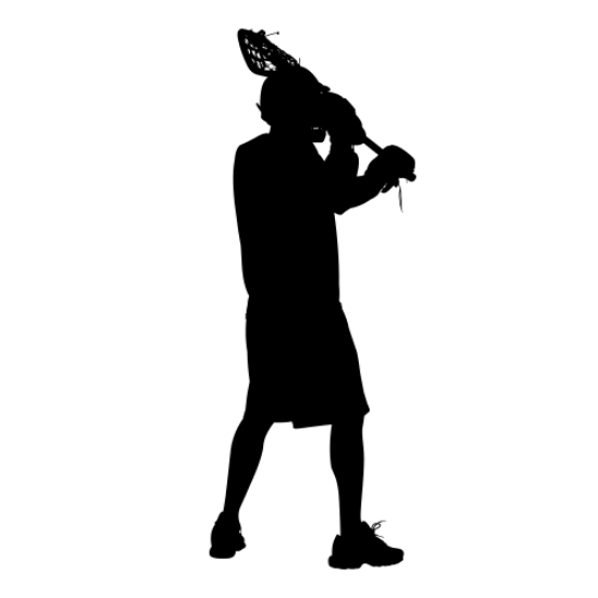 Picture of Lacrosse Player  6 (Sports Decor: Lacrosse Decals)