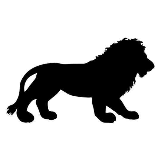 Picture of Lion 15 (Safari Animal Silhouette Decals)