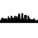 Picture of Louisville, Kentucky City Skyline (Cityscape Decal)