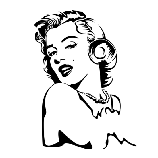 Picture of Marilyn Monroe  1 (Celebrity Decals)
