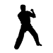 Picture of Martial Arts 12 (Sports Decor: Silhouette Decals)