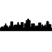 Picture of Salt Lake City Skyline (Cityscape Decal)