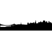 Picture of San Francisco, California City Skyline (Cityscape Decal)
