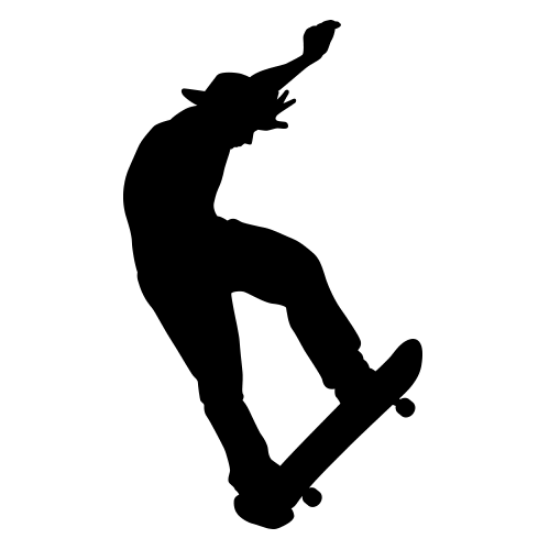 Picture of Skateboarding  7 (Youth Decor: Wall Silhouettes)