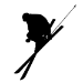 Picture of Skier  2 (Ski Decor: Silhouette Decal)