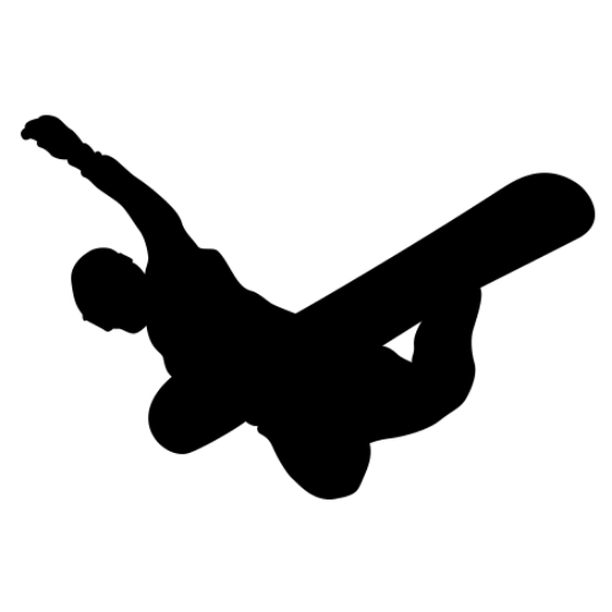 Picture of Snowboarding  2 (Sports Decor: Silhouette Decals)
