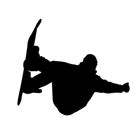 Picture of Snowboarding  9 (Sports Decor: Silhouette Decals)