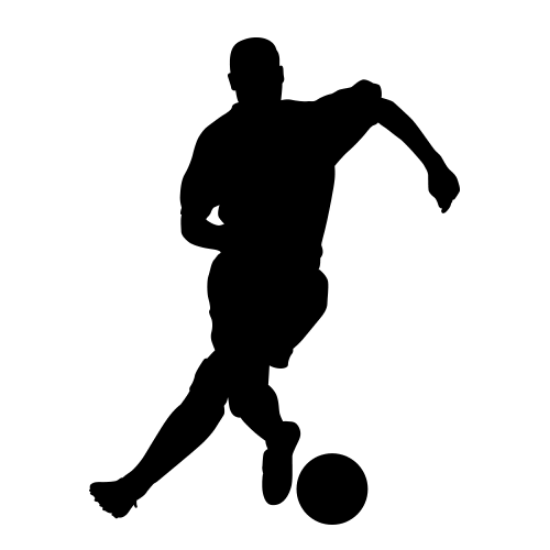 Picture of Soccer Player  5 (Soccer Decor: Silhouette Decals)
