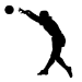 Picture of Soccer Player (Female) F48 (Soccer Decor: Silhouette Decals)