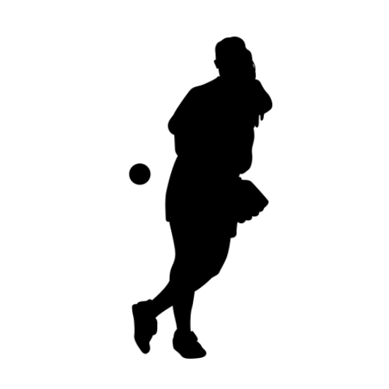 Picture of Softball Player  3 (Softball Decor: Wall Silhouettes)