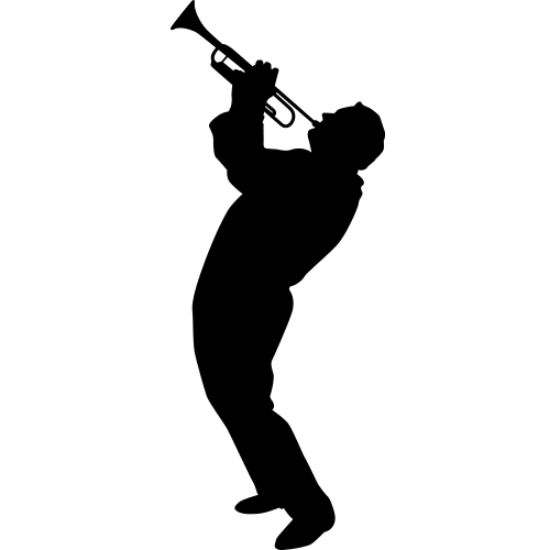 Picture of Trumpet Player 12 (Wall Silhouettes)