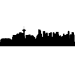 Picture of Vancouver, Canada City Skyline (Cityscape Decal)