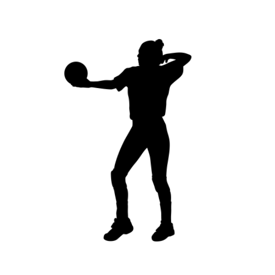 Picture of Volleyball Player 10 (Volleyball Decor: Silhouette Decals)