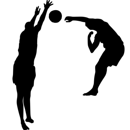 Picture of Volleyball Player 12 (Volleyball Decor: Silhouette Decals)