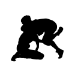 Picture of Wrestlers 12 (Wrestling Decor: Silhouette Decals)
