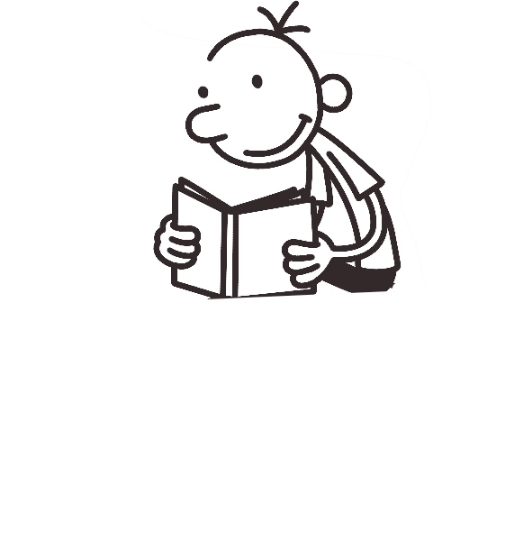 Picture of Wimpy Kid Reading
