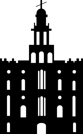 Picture of St. George, Utah Temple (Temple Decal)