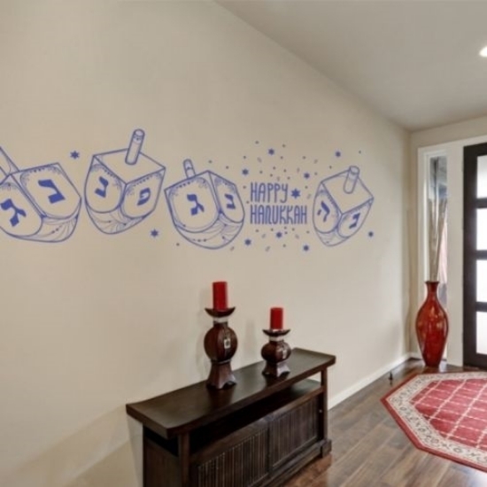 Picture of Happy Hanukkah (Holiday Silhouette Decals)